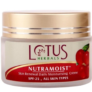 Lotus Herbals Nurtamoist Skin Cream, 50 g Daily Moisturising