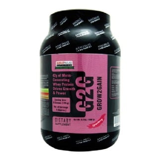 Magnus Nutrition Grow2Gain, 2.2 lb Strawberry
