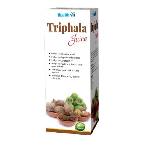 Healthvit Triphala Juice, Natural 0.500 L Healthvit Triphala Juice, Natural 0.500 L