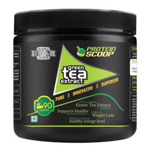 Protein Scoop Green Tea Extract, 90 capsules Unflavoured Protein Scoop Green Tea Extract, 90 capsules Unflavoured