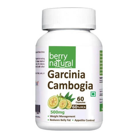 Berry Natural Garcinia Cambogia 60% HCA (500 mg), 60 capsules Berry Natural Garcinia Cambogia 60% HCA (500 mg), 60 capsules