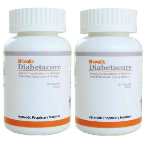 Shivalik Herbals Diabetacure, 120 capsules Shivalik Herbals Diabetacure, 120 capsules