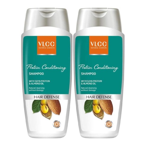VLCC Protein Conditioning Shampoo - Pack of 2, 200 ml Hair Defense VLCC Protein Conditioning Shampoo - Pack of 2, 200 ml Hair Defense