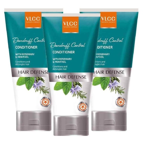 VLCC Dandruff Control Conditioner - Pack of 3, 100 ml Hair Defense VLCC Dandruff Control Conditioner - Pack of 3, 100 ml Hair Defense