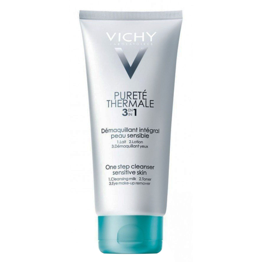 Vichy Purete Thermale 3-in-1 Cleanser,  200 ml  for Sensitive Skin 