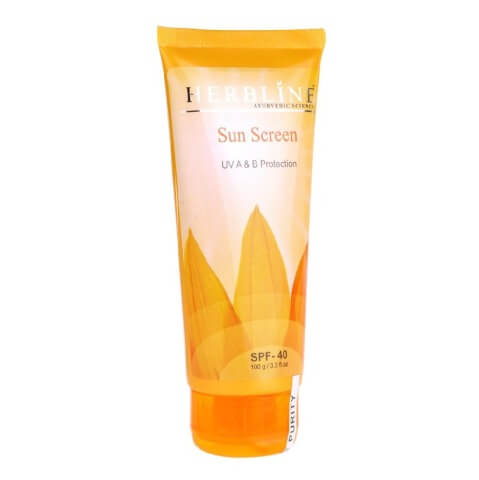 Herbline Sun Screen Lotion SPF 40, 100 ml UV A & B Protection