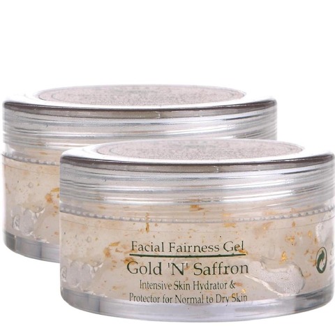 Herbline Gold & Saffron Fairness Gel - Pack of 2, 25 g Normal to Dry Skin Herbline Gold & Saffron Fairness Gel - Pack of 2, 25 g Normal to Dry Skin