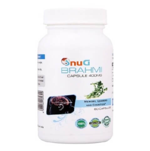 SnuG Brahmi 400MG, 60 capsules SnuG Brahmi 400MG, 60 capsules