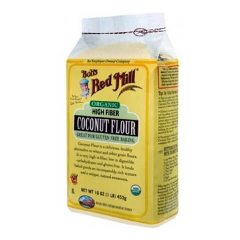 Bob's Red Mills Organic High Fiber Coconut Flour, Unflavoured 0.453 kg Bob's Red Mills Organic High Fiber Coconut Flour, Unflavoured 0.453 kg