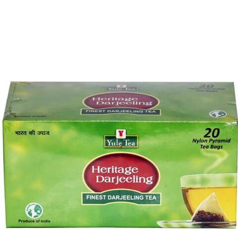 Yule Heritage Darjeeling Finest Tea, Unflavoured 20 Piece(s)/Pack Yule Heritage Darjeeling Finest Tea, Unflavoured 20 Piece(s)/Pack