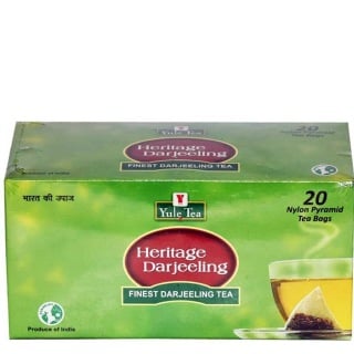 Yule Heritage Darjeeling Finest Tea, Unflavoured 20 Piece(s)/Pack