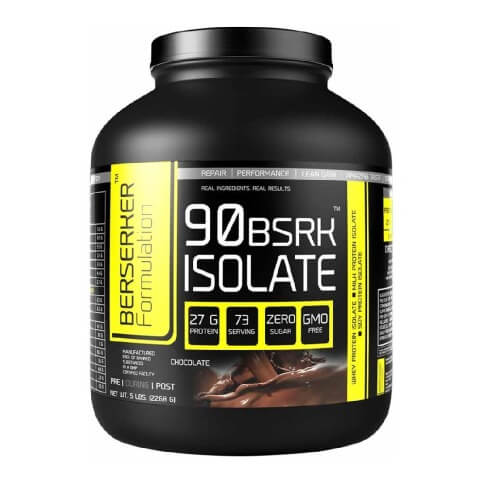 Berserker 90 Isolate, 5 lb Chocolate Berserker 90 Isolate, 5 lb Chocolate