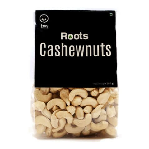 True Elements Roots Cashewnuts, Unflavoured 0.250 kg True Elements Roots Cashewnuts, Unflavoured 0.250 kg
