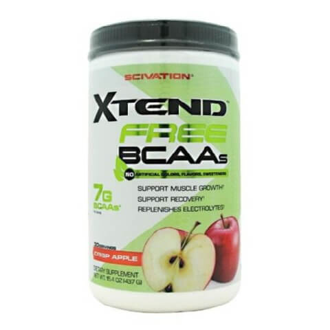Scivation Xtend Free BCAA, 0.96 lb 30 Servings Crisp Apple