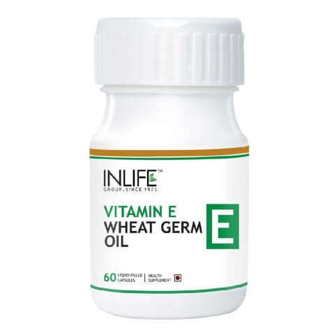 INLIFE Vitamin E Wheat Germ Oil, 60 capsules INLIFE Vitamin E Wheat Germ Oil, 60 capsules