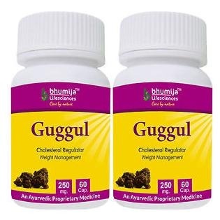 Bhumija Guggul - Pack of 2, 60 capsules Bhumija Guggul - Pack of 2, 60 capsules