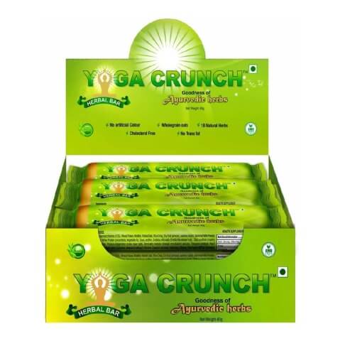 24x7 Yoga Crunch Bar, 12 Piece(s)/Pack Unflavoured 24x7 Yoga Crunch Bar, 12 Piece(s)/Pack Unflavoured