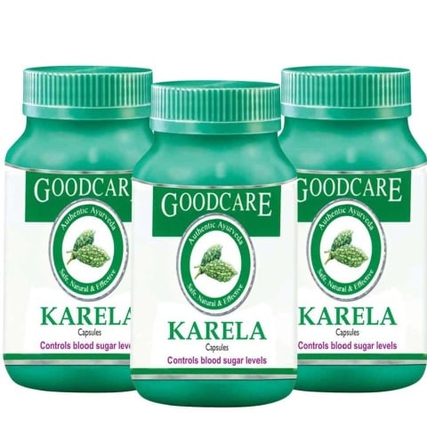 Goodcare Karela - Pack of 3 60 capsules Goodcare Karela - Pack of 3 60 capsules