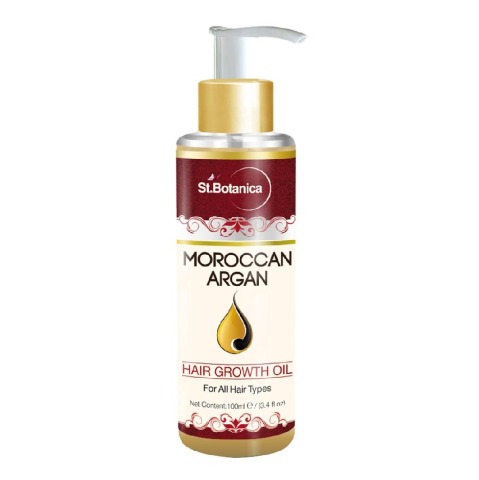 St.Botanica Moroccan Argan Hair Growth Oil, 100 ml All Type Hair St.Botanica Moroccan Argan Hair Growth Oil, 100 ml All Type Hair