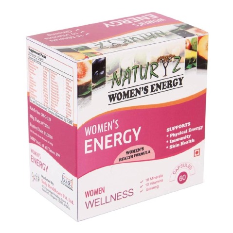 Naturyz Women's Energy Multivitamin, Unflavoured 60 capsules Naturyz Women's Energy Multivitamin, Unflavoured 60 capsules