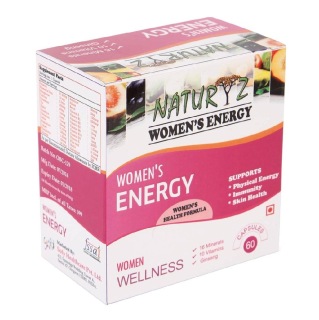Naturyz Women's Energy Multivitamin, Unflavoured 60 capsules
