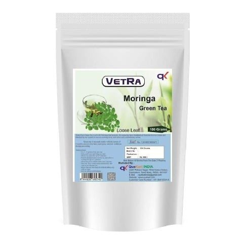 Vetra Moringa Green Tea Loose Leaf, 0.1 kg Unflavoured Vetra Moringa Green Tea Loose Leaf, 0.1 kg Unflavoured