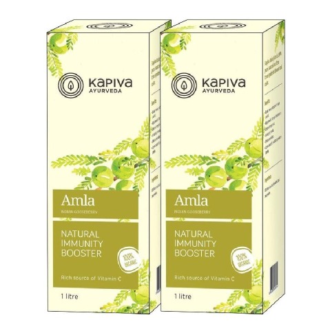 Kapiva Amla Juice - Pack of 2 Amla 1 L Kapiva Amla Juice - Pack of 2 Amla 1 L