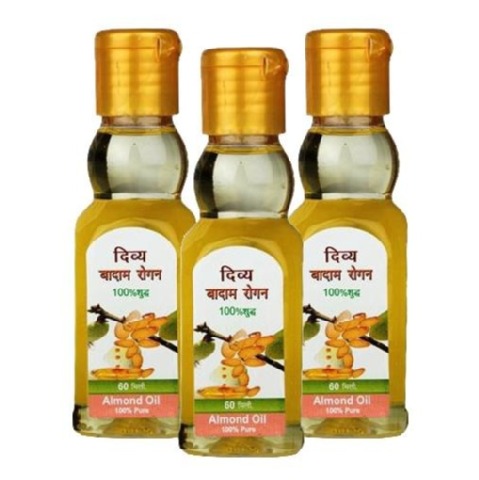 Patanjali Badam Rogan - Pack of 3 60 ml All Type Hair Patanjali Badam Rogan - Pack of 3 60 ml All Type Hair