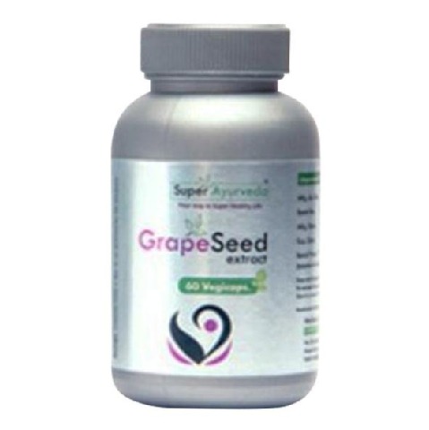 Super Ayurveda Grapeseed Extract, 60 veggie capsule(s) Super Ayurveda Grapeseed Extract, 60 veggie capsule(s)