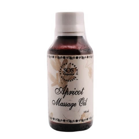 SOS Organics Apricot Massage Oil