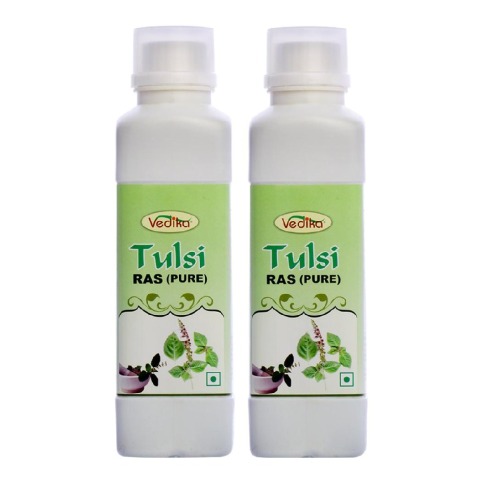 Vedika Tulsi Ras Pack of 2 0.5 L Vedika Tulsi Ras Pack of 2 0.5 L