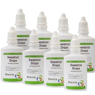Healthfarm Stevia Sweetner Drops (Pack of 8), 50 ml