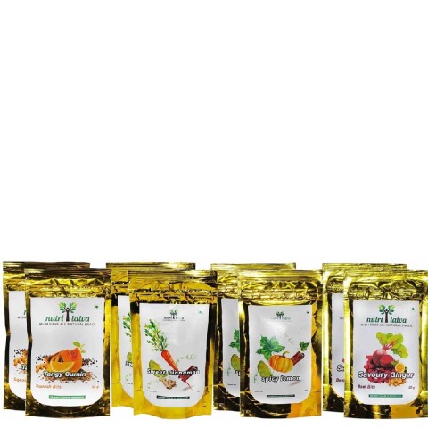 Nutritatva Vegetable Snacks All Flavour Combo Nutritatva Vegetable Snacks All Flavour Combo