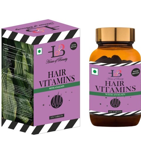 1 - House of Beauty Hair Vitamins,  60 tablet(s)  Unflavoured 