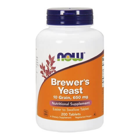 Now Brewer's Yeast (650 mg),  200 tablet(s) 