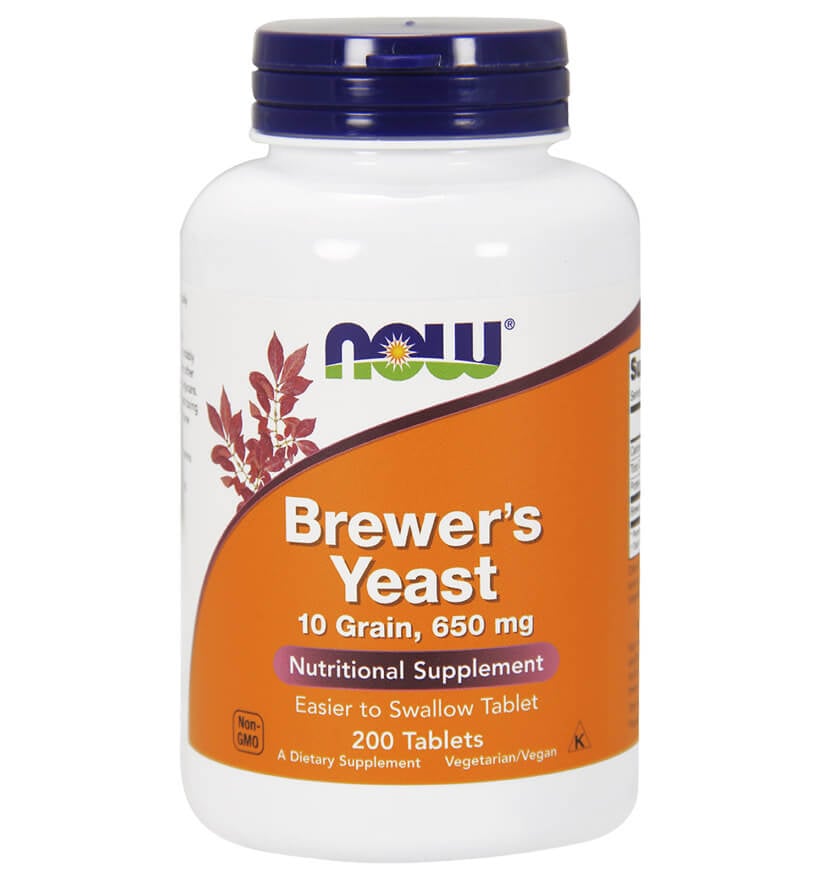Now Brewer's Yeast (650 mg),  200 tablet(s) 