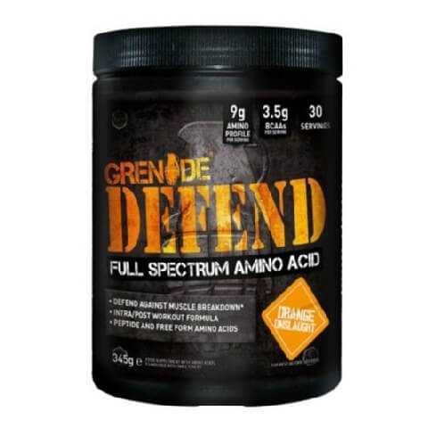 Grenade Defend,  0.76 lb  30 Servings  Orange Onslaught 
