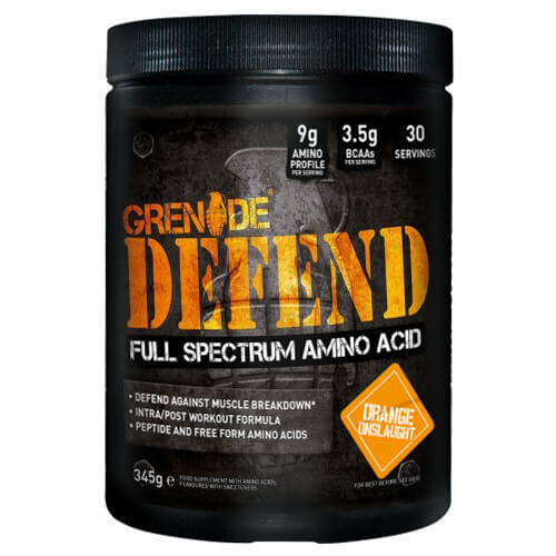Grenade Defend,  0.76 lb  30 Servings  Orange Onslaught 