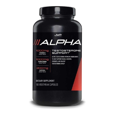 1 - JYM Supplement Science Alpha, 180 capsules Unflavoured