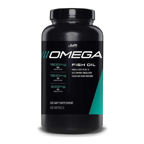 1 - JYM Supplement Science Omega 3,  120 softgels 