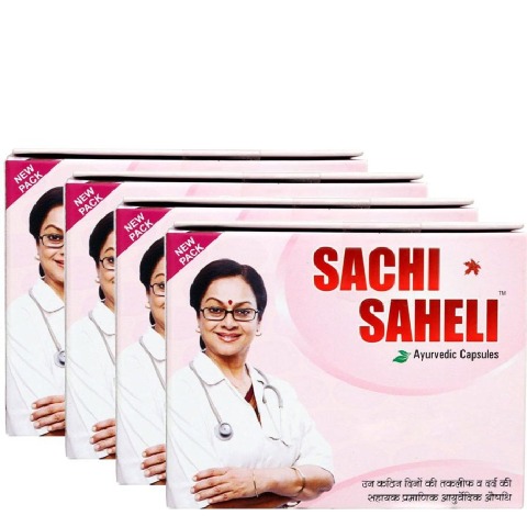 Sachi Saheli Ayurvedic, 30 capsules - Pack of 4 Sachi Saheli Ayurvedic, 30 capsules - Pack of 4