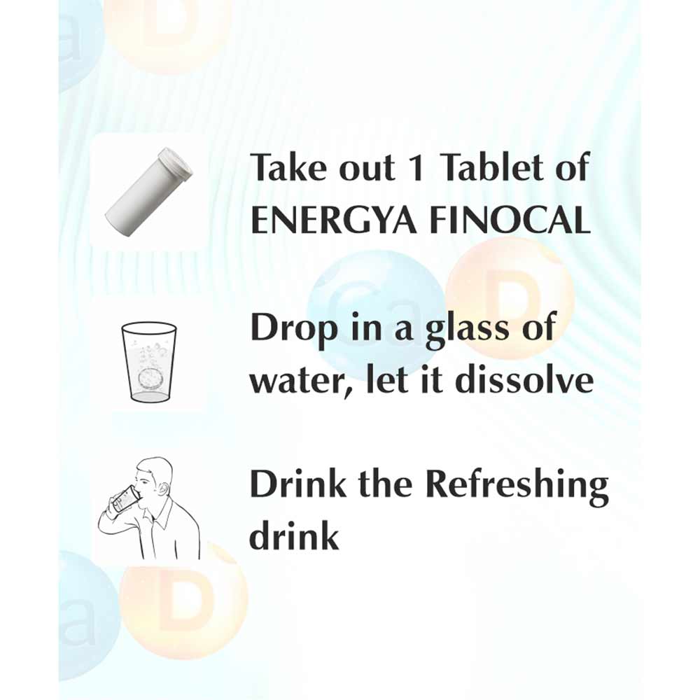 5 - Energya Finocal,  Orange  20 tablet(s) 