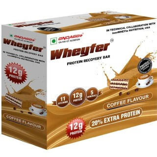 Ondago Wheyfer Protein Recovery Bar, 6 Piece(s)/Pack Coffee