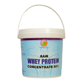 Saipro Raw Whey Protein Concentrate 80%, 2.2 Lb Unflavoured