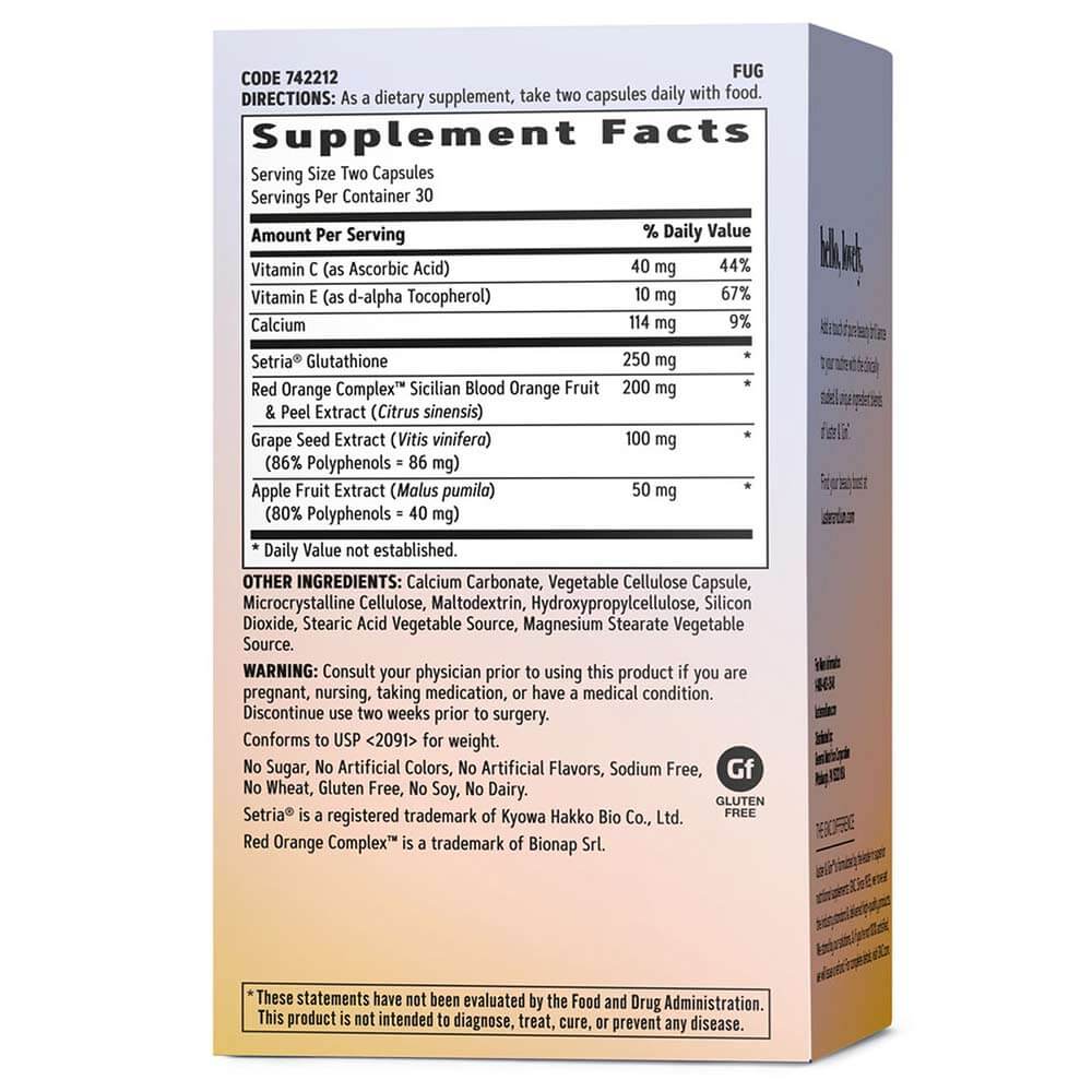 supplementinfo - GNC Luster & Lum Brighten,  60 capsules 