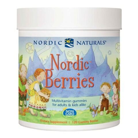 Nordic Naturals Nordic Berries, 120 gummies Citrus