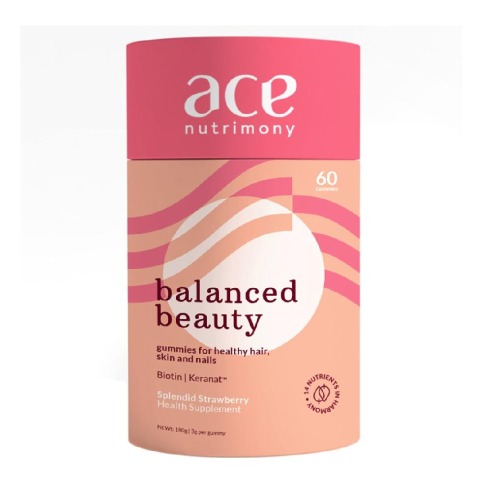 1 - Ace Nutrimony Balanced Beauty,  60 gummies  Unflavoured 