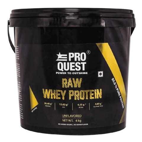 1 - Proquest Raw Whey Protein, 8.8 lb Unflavoured
