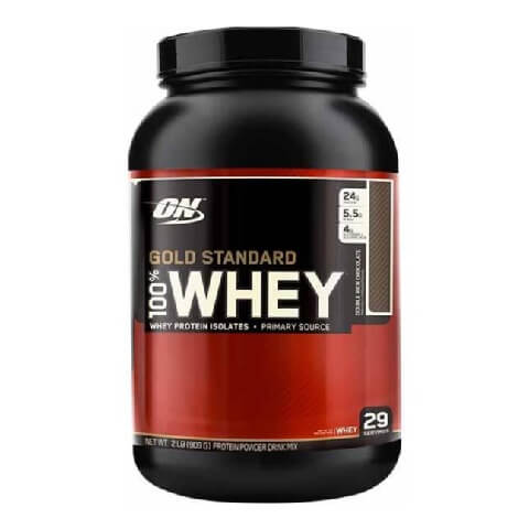 ON (Optimum Nutrition) Gold Standard 100% Whey Protein, 2 lb Double Rich Chocolate ON (Optimum Nutrition) Gold Standard 100% Whey Protein, 2 lb Double Rich Chocolate