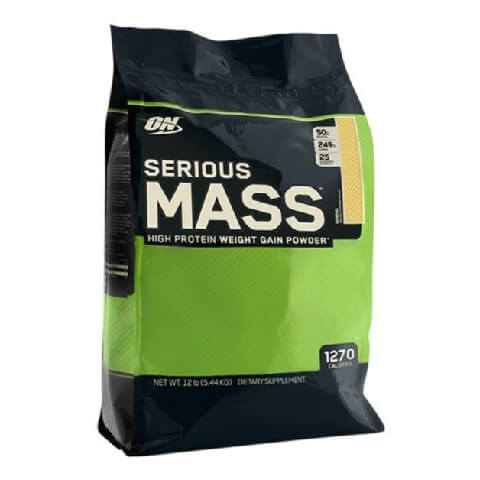 ON (Optimum Nutrition) Serious Mass, 12 lb Banana ON (Optimum Nutrition) Serious Mass, 12 lb Banana